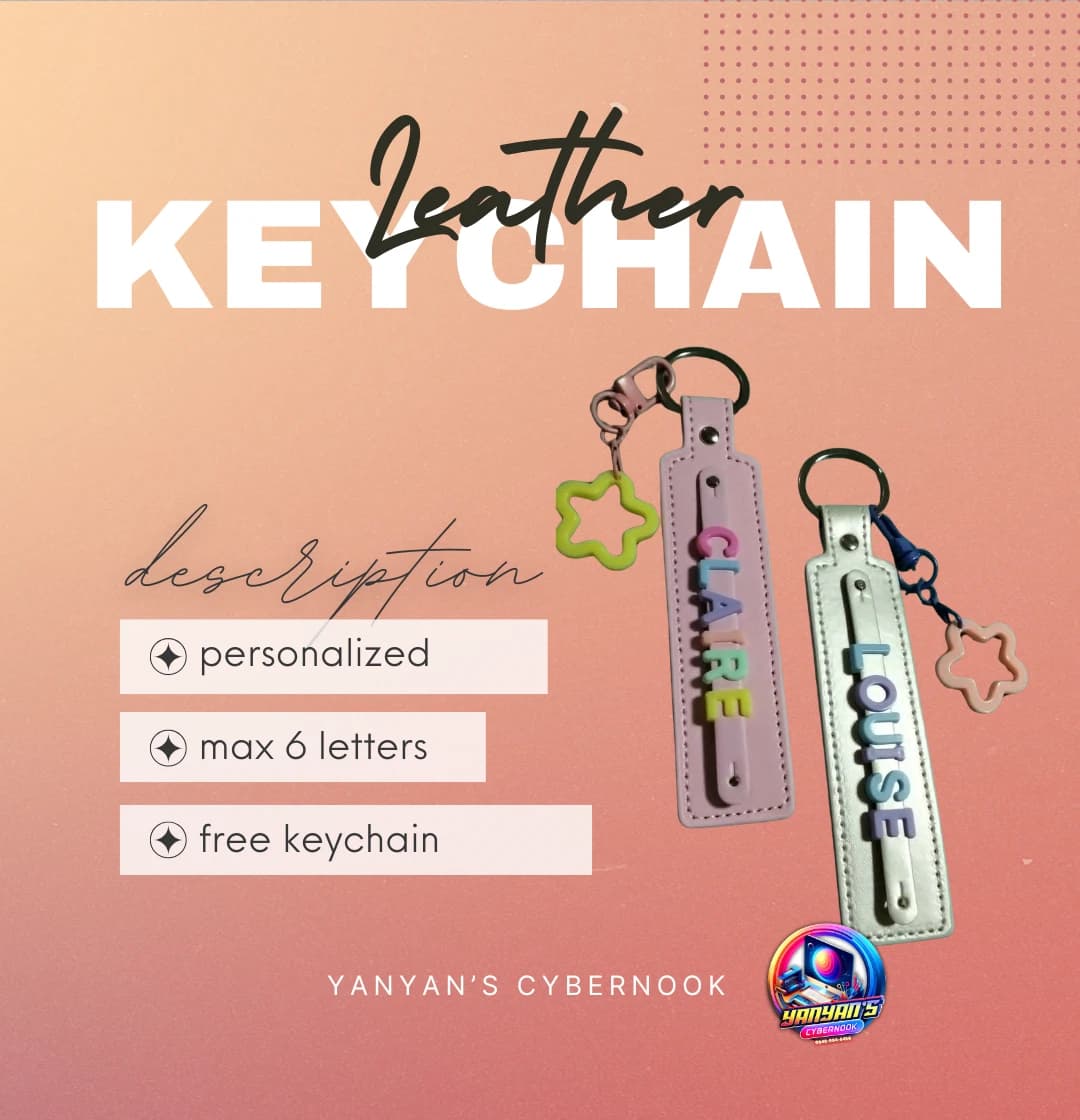 Leather Keychain